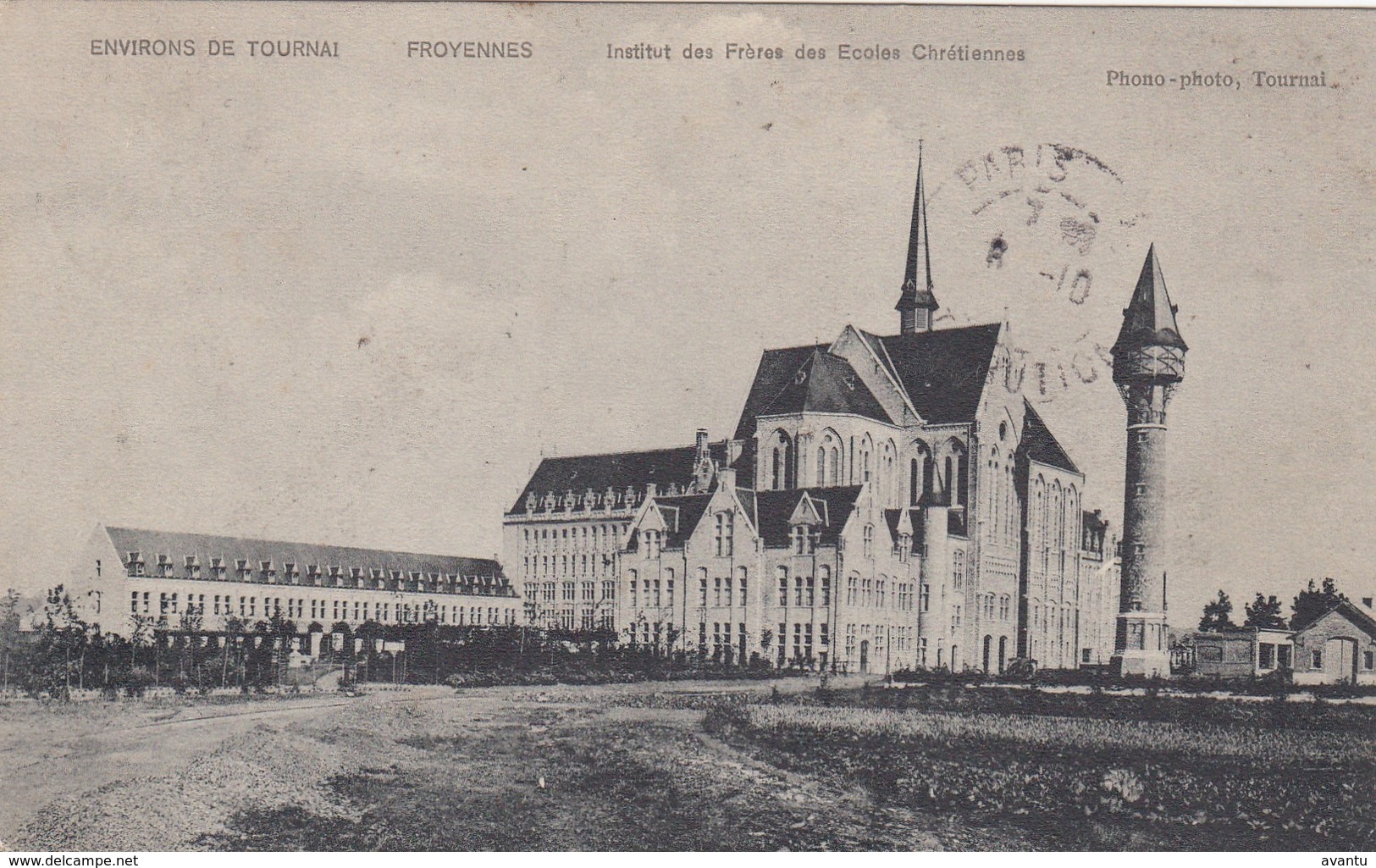 TOURNAI / FROYENNES / INSTITUT DES FRERES DES ECOLES CHRETIENNES 1911 - Tournai