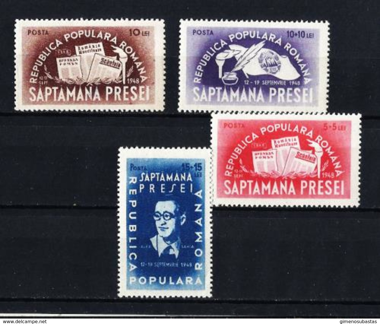 Rumania Nº 1059/62 Nuevo - Nuevos