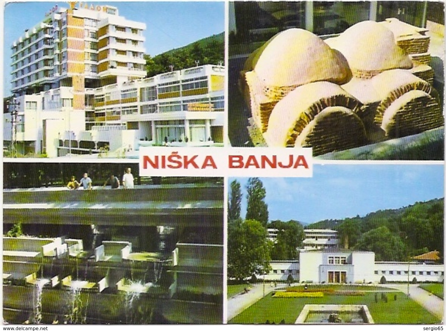 Niska Banja- Traveled -FNRJ - Serbie