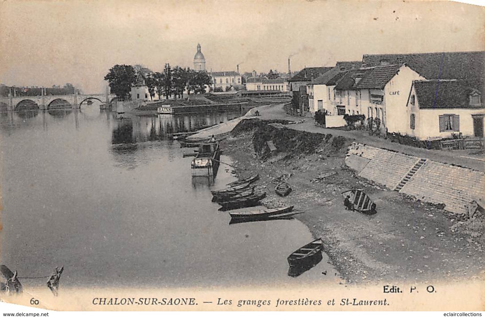 Chalon Sur Saône      71     Les Granges Forestières Et St Laurent        (voir Scan) - Chalon Sur Saone