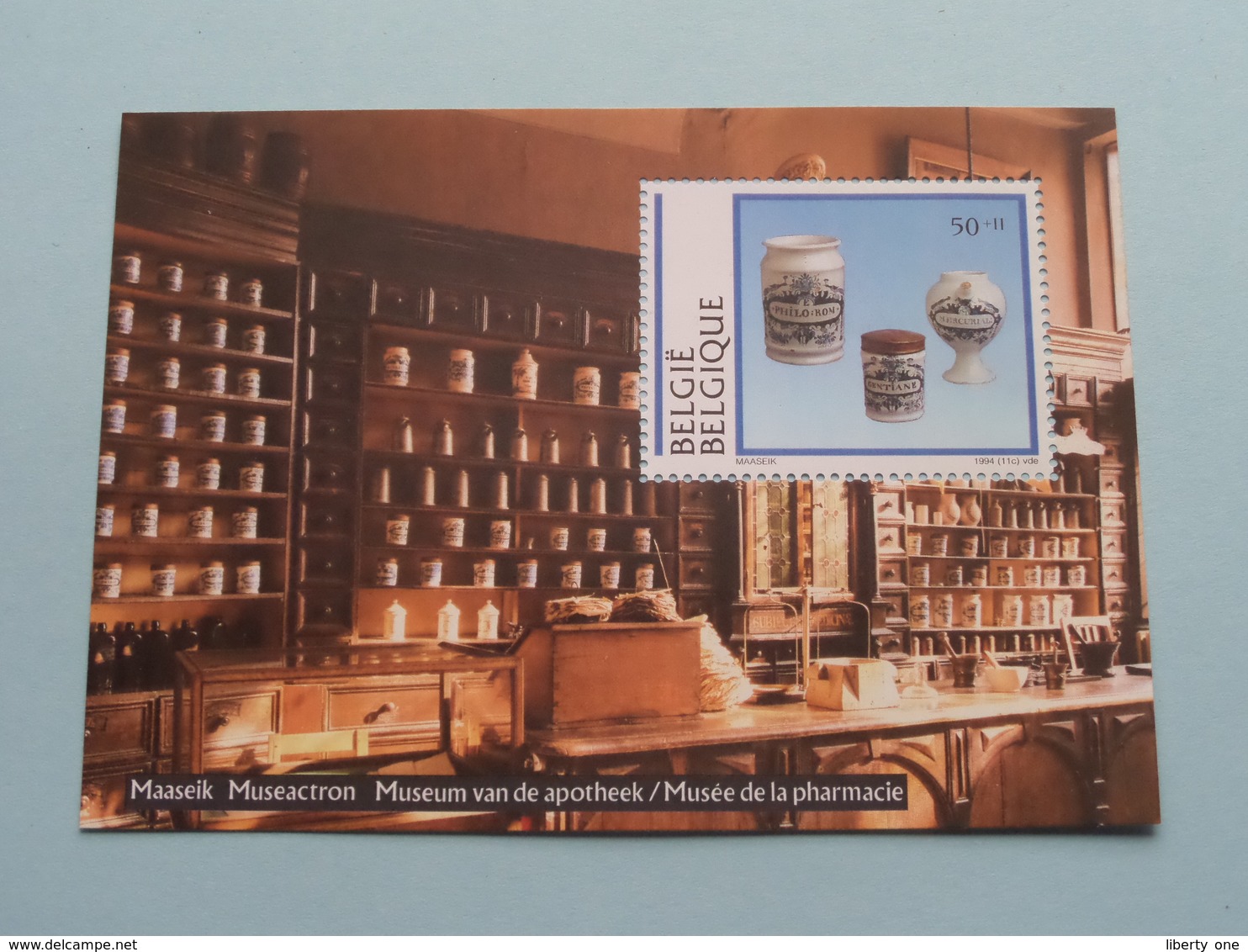 MAASEIK Museactron Museum Van De APOTHEEK - Musée De PHARMACIE > 1994 ( Postzegelvel Van 50 ) ! - Maaseik