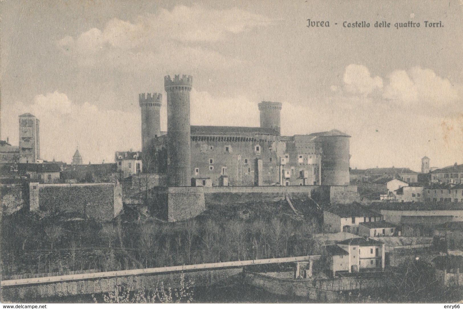 TORINO-IVREA CASTELLO DELLE QUATTRO TORRI - Altri & Non Classificati