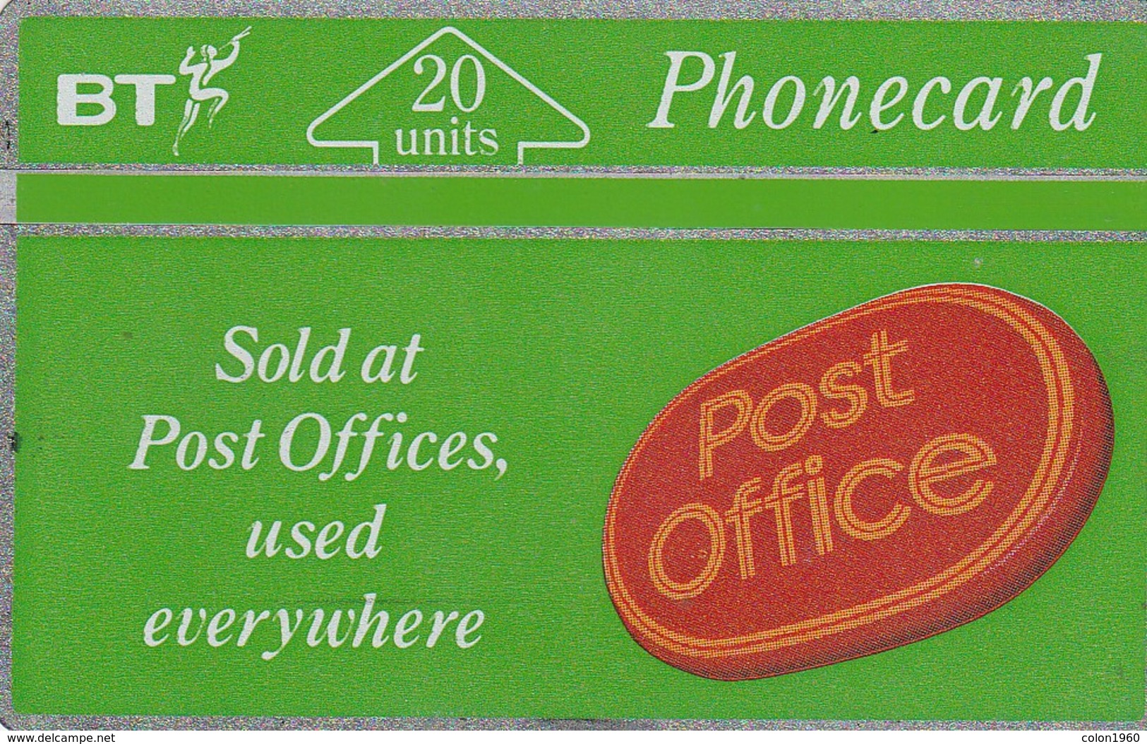 REINO UNIDO. Post Office. 242C. 10/1991. BTA-025. (597) - Otros & Sin Clasificación