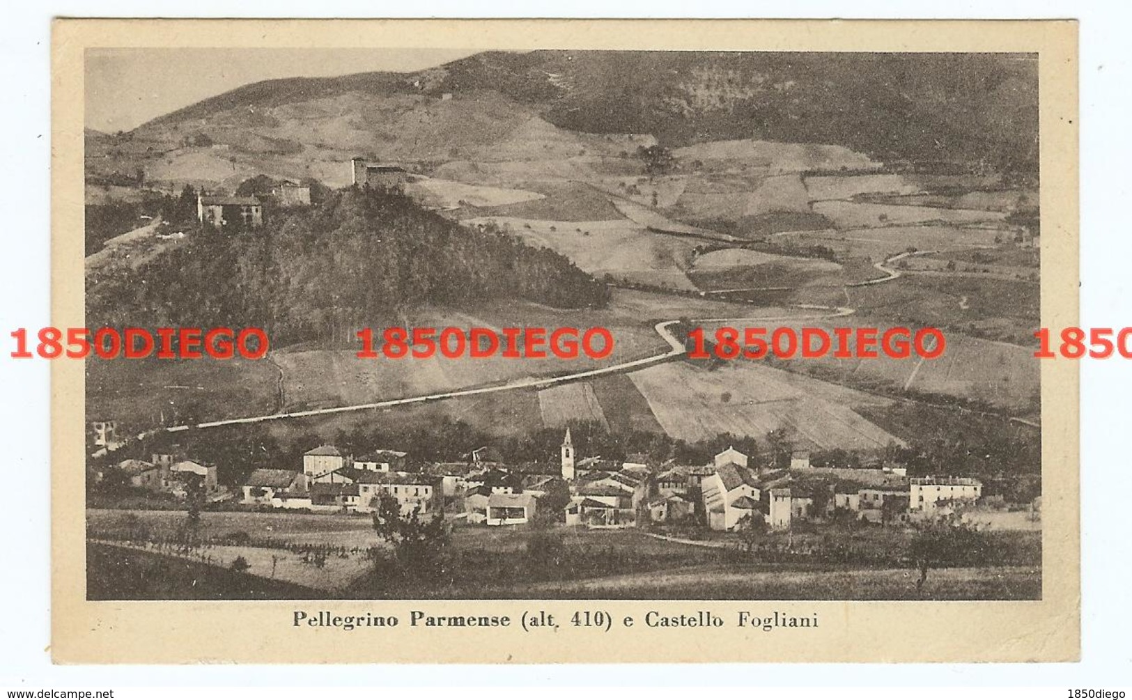 PELLEGRINO PARMENSE - E CASTELLO FOGLIANI F/PICCOLO VIAGGIATA - Parma