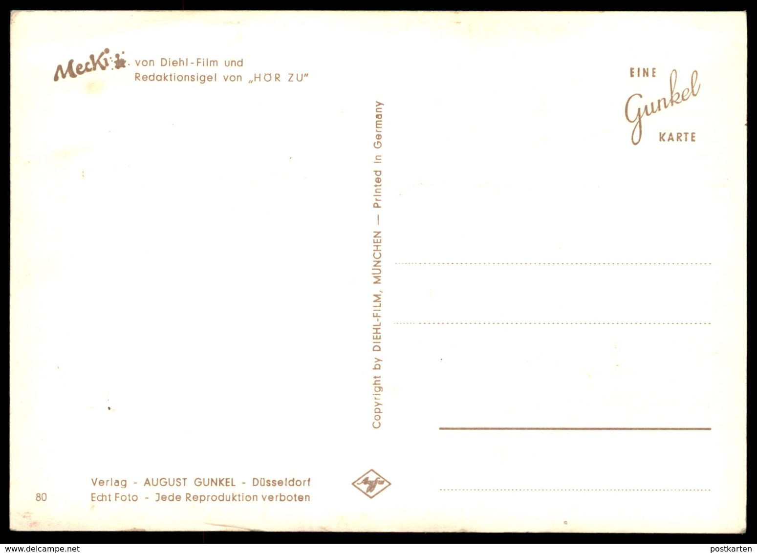 ÄLTERE POSTKARTE MECKI NICHT ALLEIN IM WEIN LIEGT DIE WAHRHEIT ALCOHOL ALKOHOL Vin Wine Ansichtskarte Cpa Postcard AK - Mecki