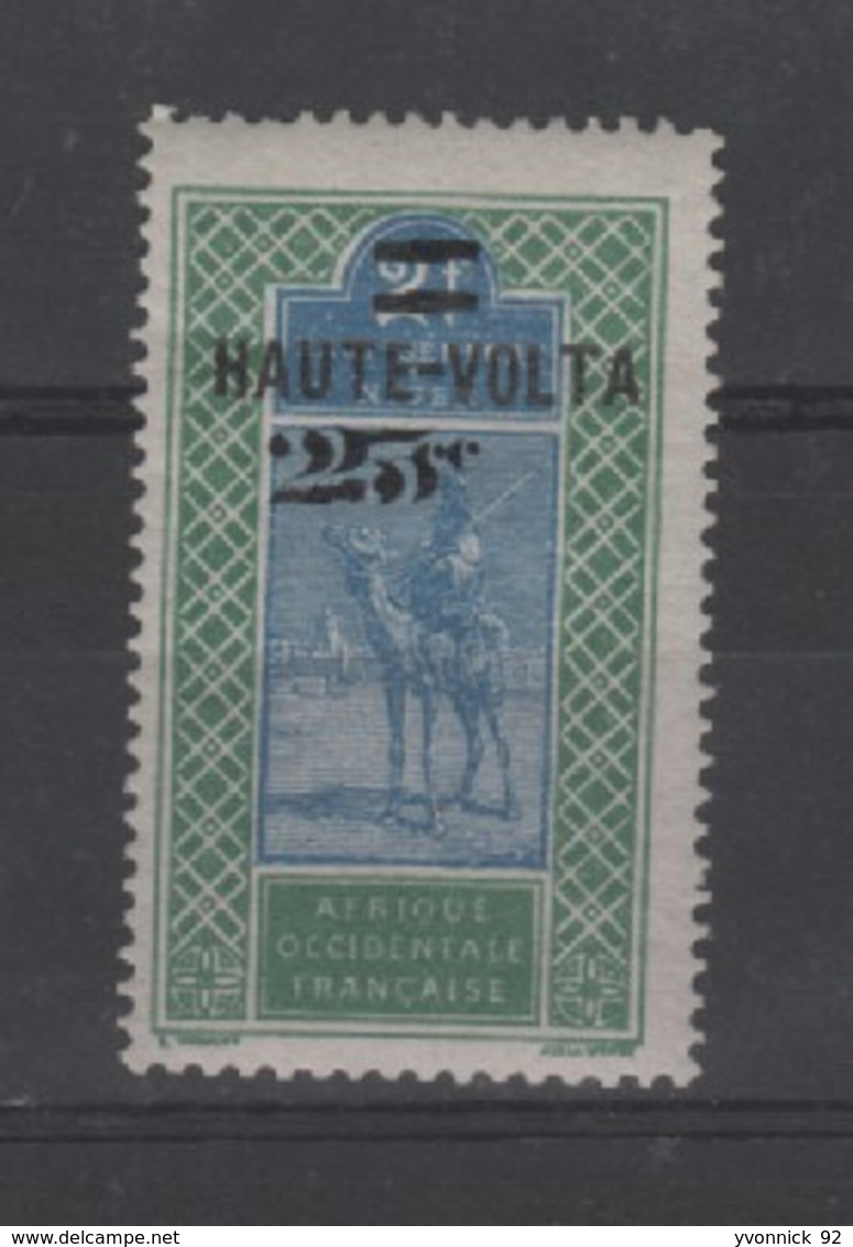 Haute- Volta (1922) Signé 2x Brun 25 Double N°26 A - Andere & Zonder Classificatie