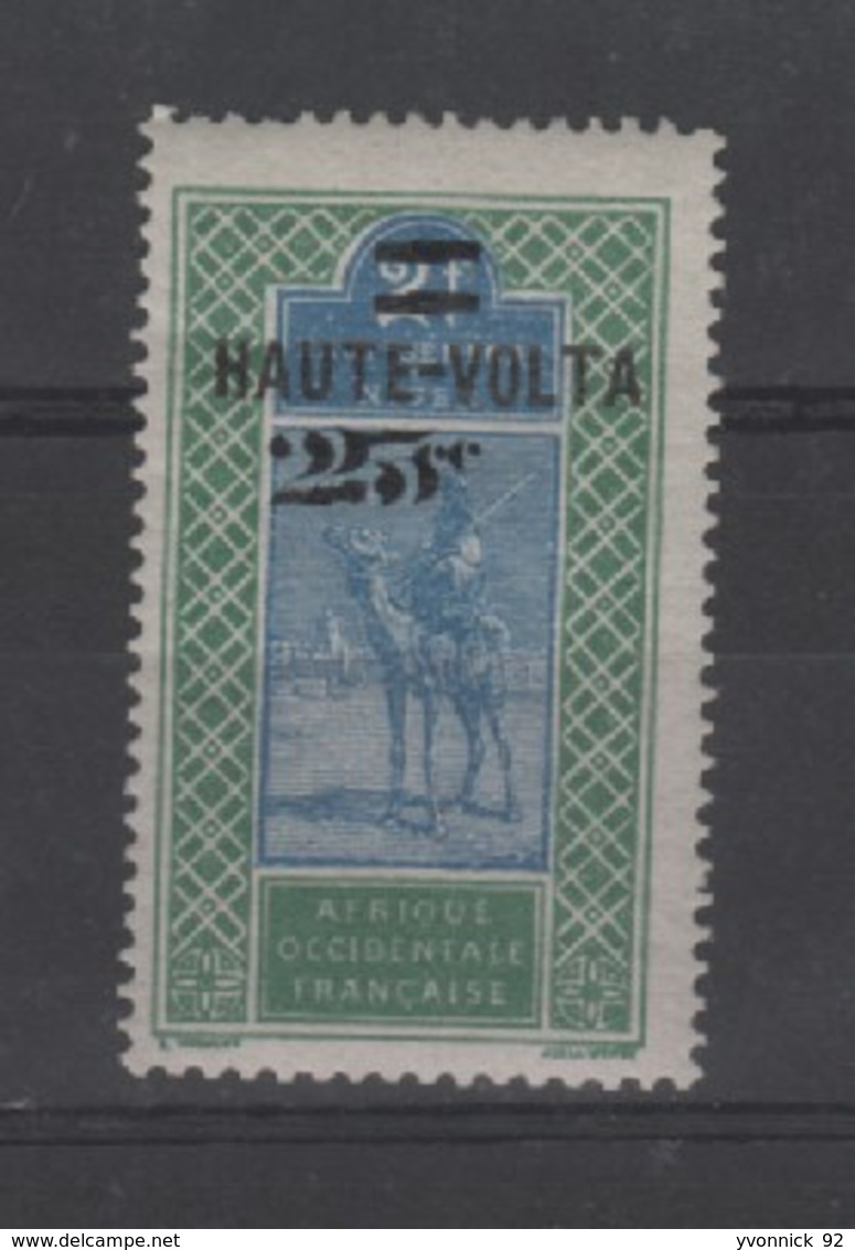 Haute- Volta (1922) Signé 2x Brun 25 Double N°26 A - Sonstige & Ohne Zuordnung