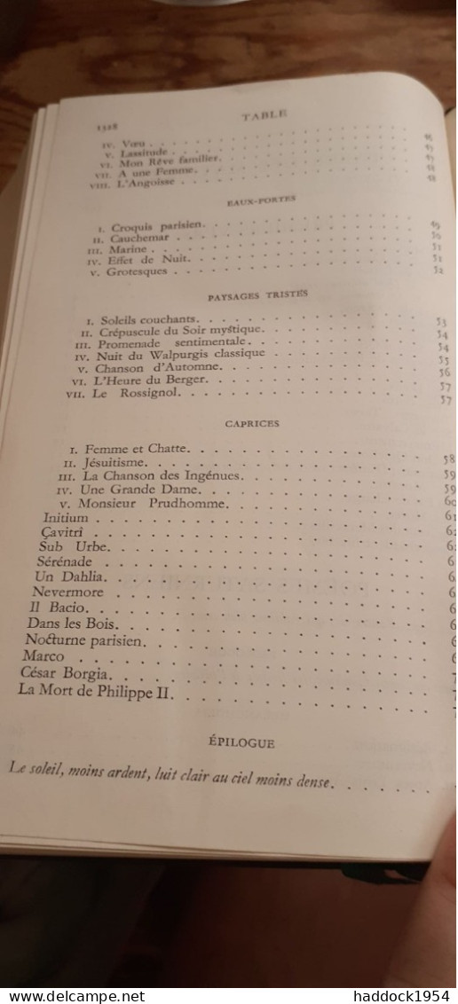 Oeuvres Poètiques Complètes VERLAINE Gallimard 1981 - French Authors