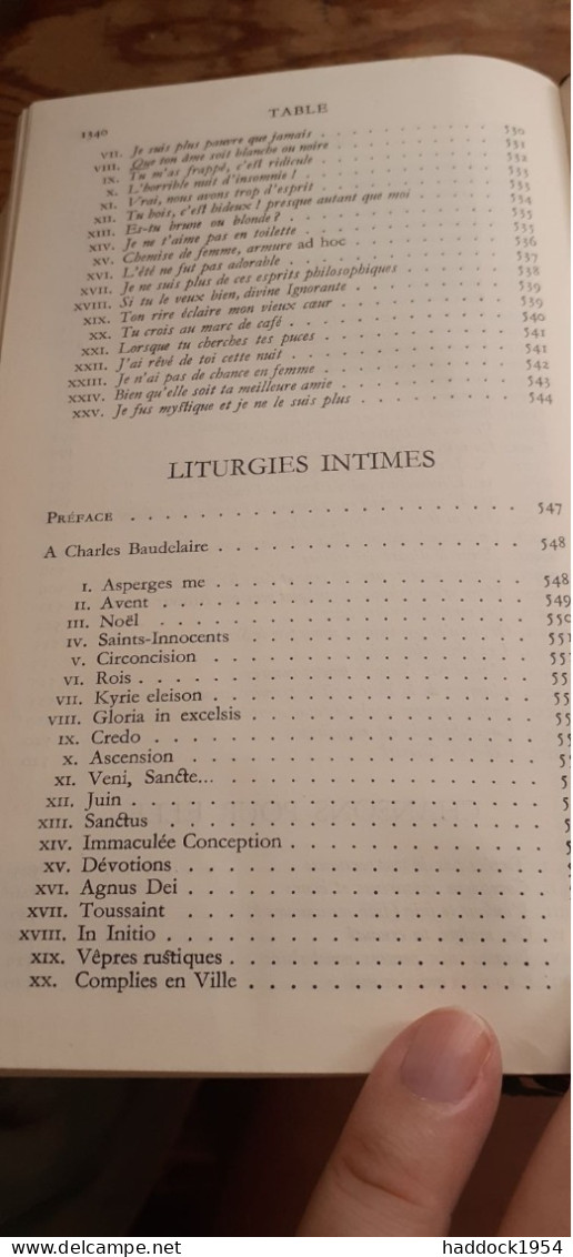 oeuvres poètiques complètes VERLAINE gallimard 1981