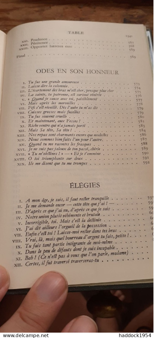 oeuvres poètiques complètes VERLAINE gallimard 1981