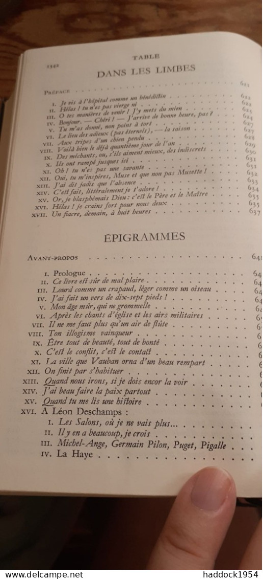 oeuvres poètiques complètes VERLAINE gallimard 1981