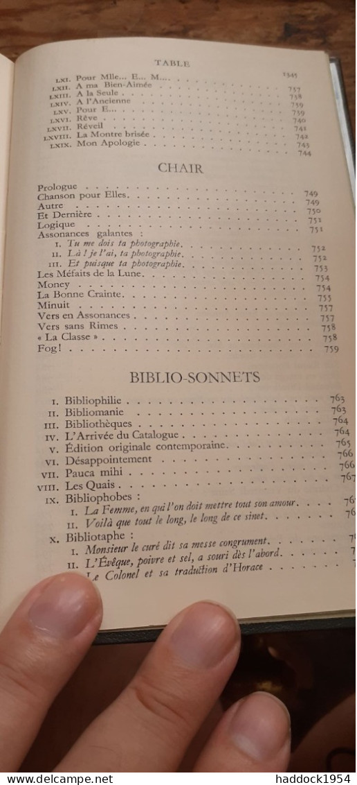 oeuvres poètiques complètes VERLAINE gallimard 1981