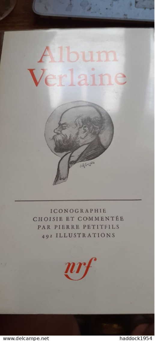 oeuvres poètiques complètes VERLAINE gallimard 1981