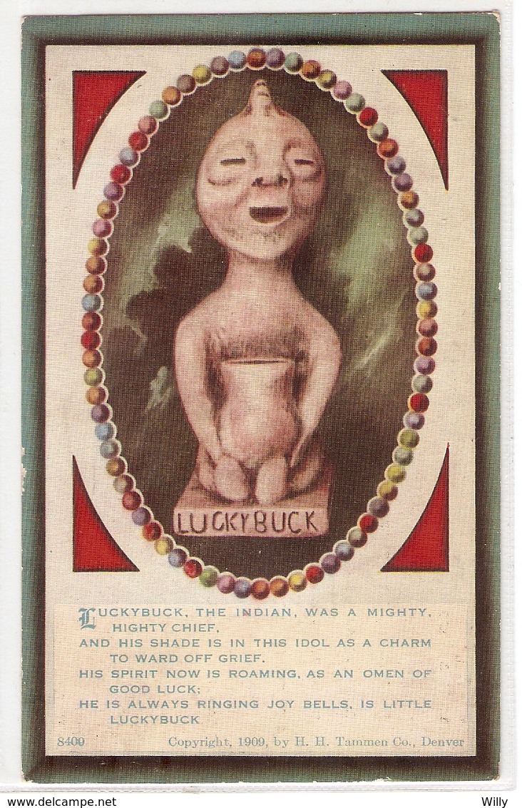 CPH 426 , OLD POSTCARD , HUMOR FANTASY , - Humour