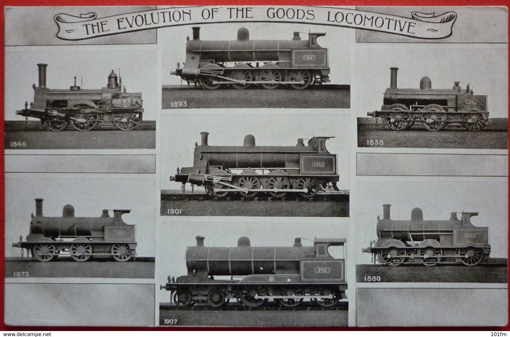 THE EVOLUTION OF THE GOODS LOCOMOTIVE - STEAM LOCOMOTIVE - Eisenbahnen
