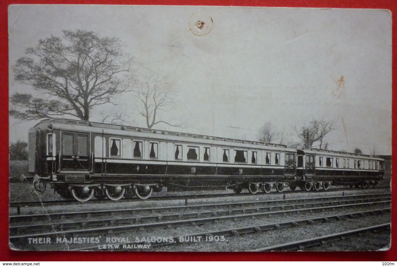 THEIR MAJESTIES ROYAL SALOONS, BUILT 1903 - Trenes