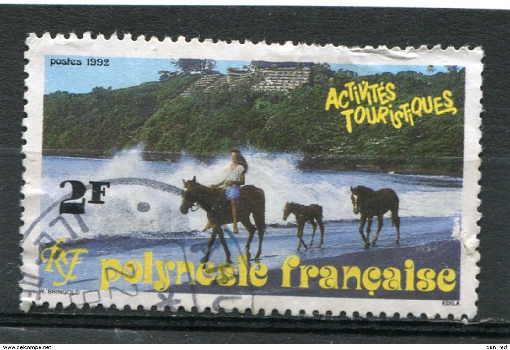 POLYNESIE FRANCAISE   N°  400   (Y&T)  (Oblitéré) - Used Stamps