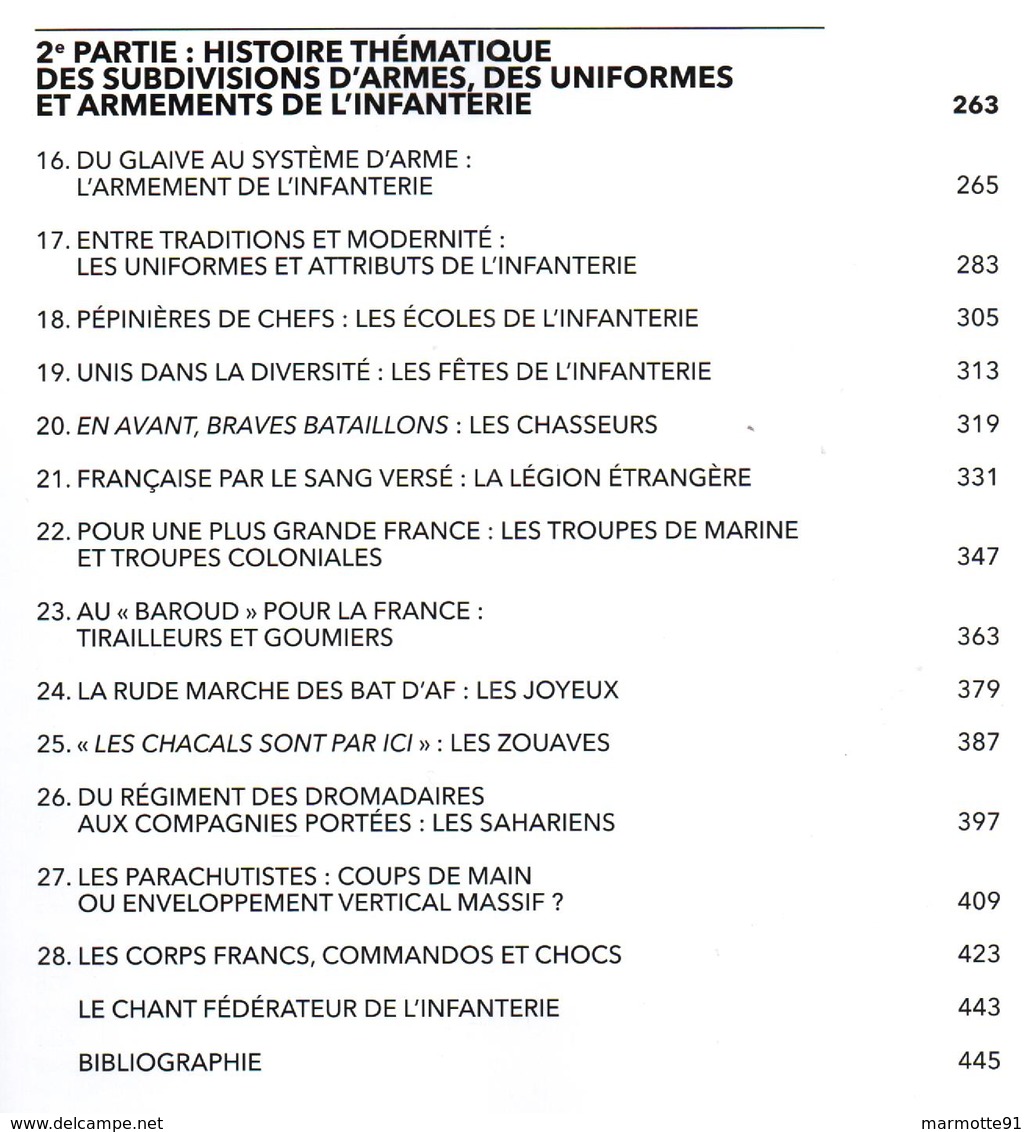 LA GRANDE HISTOIRE DE L INFANTERIE FRANCAISE DES ORIGINES A NOS JOURS - Francese