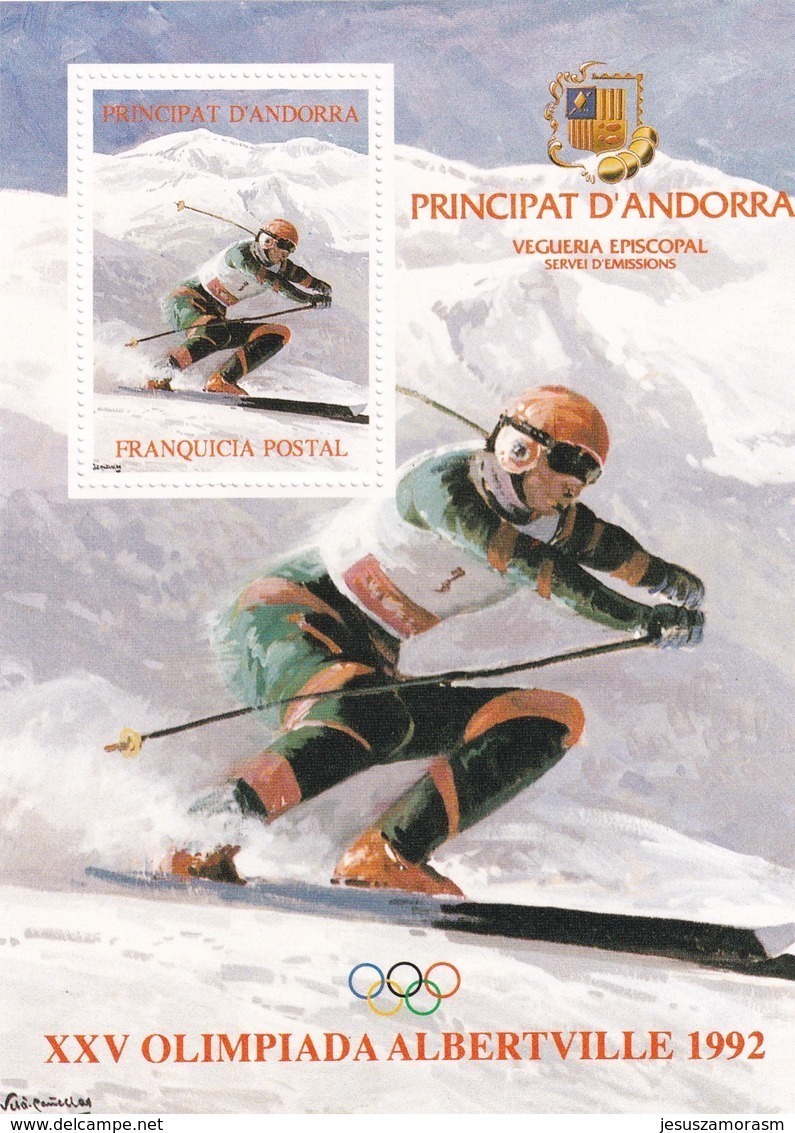 Andorra Española HR - Invierno 1992: Albertville