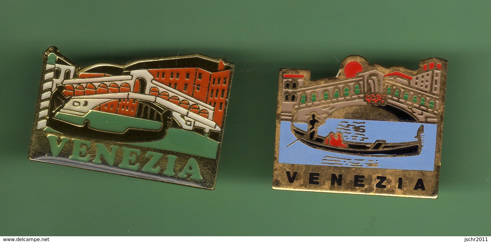 VENEZIA *** Lot De 2 Pin's Differents *** 2014 - Villes