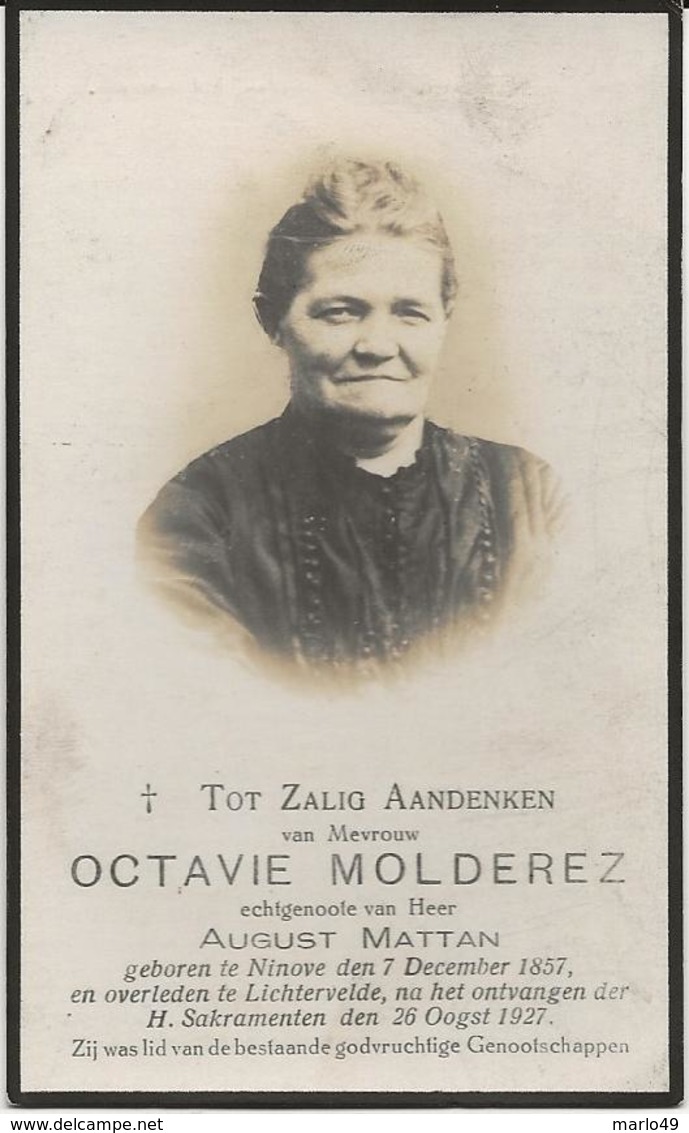 DP. OCTAVIE MOLDEREZ ° NINOVE 1857- + LICHTERVELDE 1927 - Godsdienst & Esoterisme