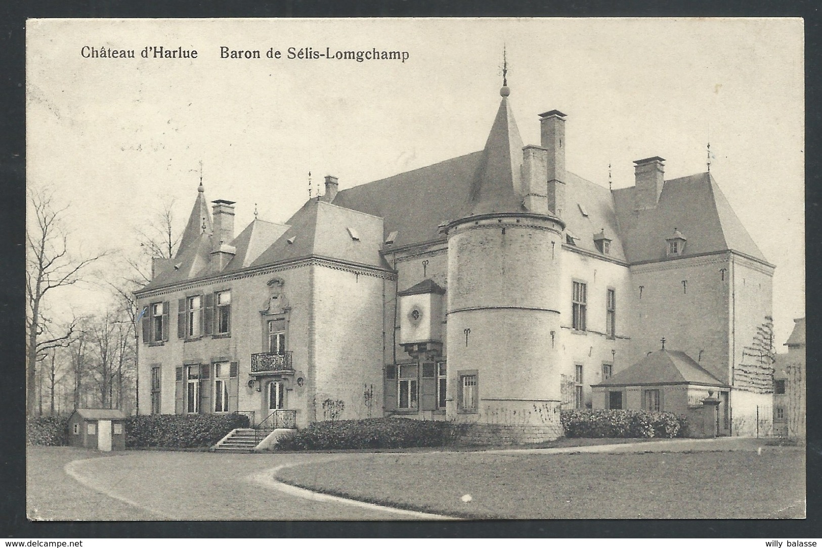 +++ CPA - Château D' HARLUE - Eghezée - Baron De Selis - Lomgchamp  // - Eghezée