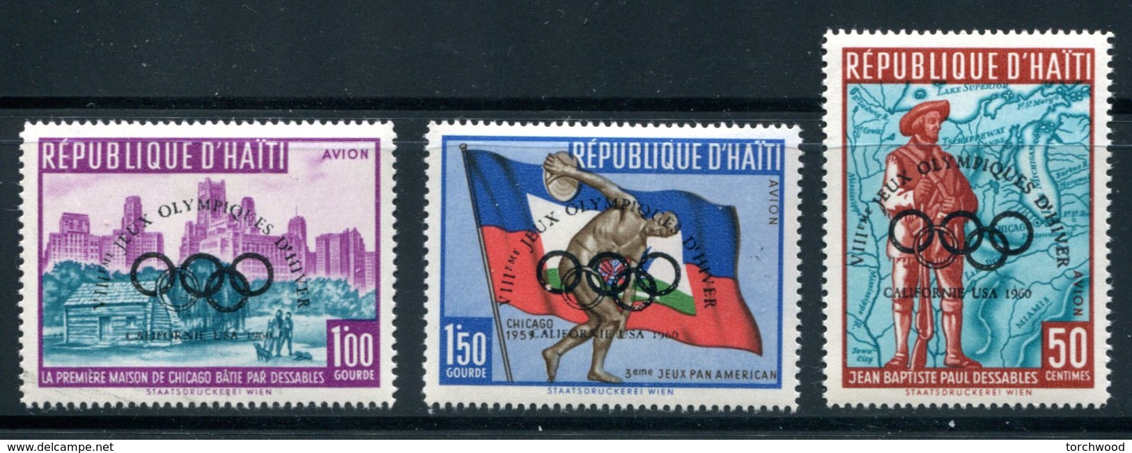 Haiti  SC# C148-50  Complete Set MNH - Haití