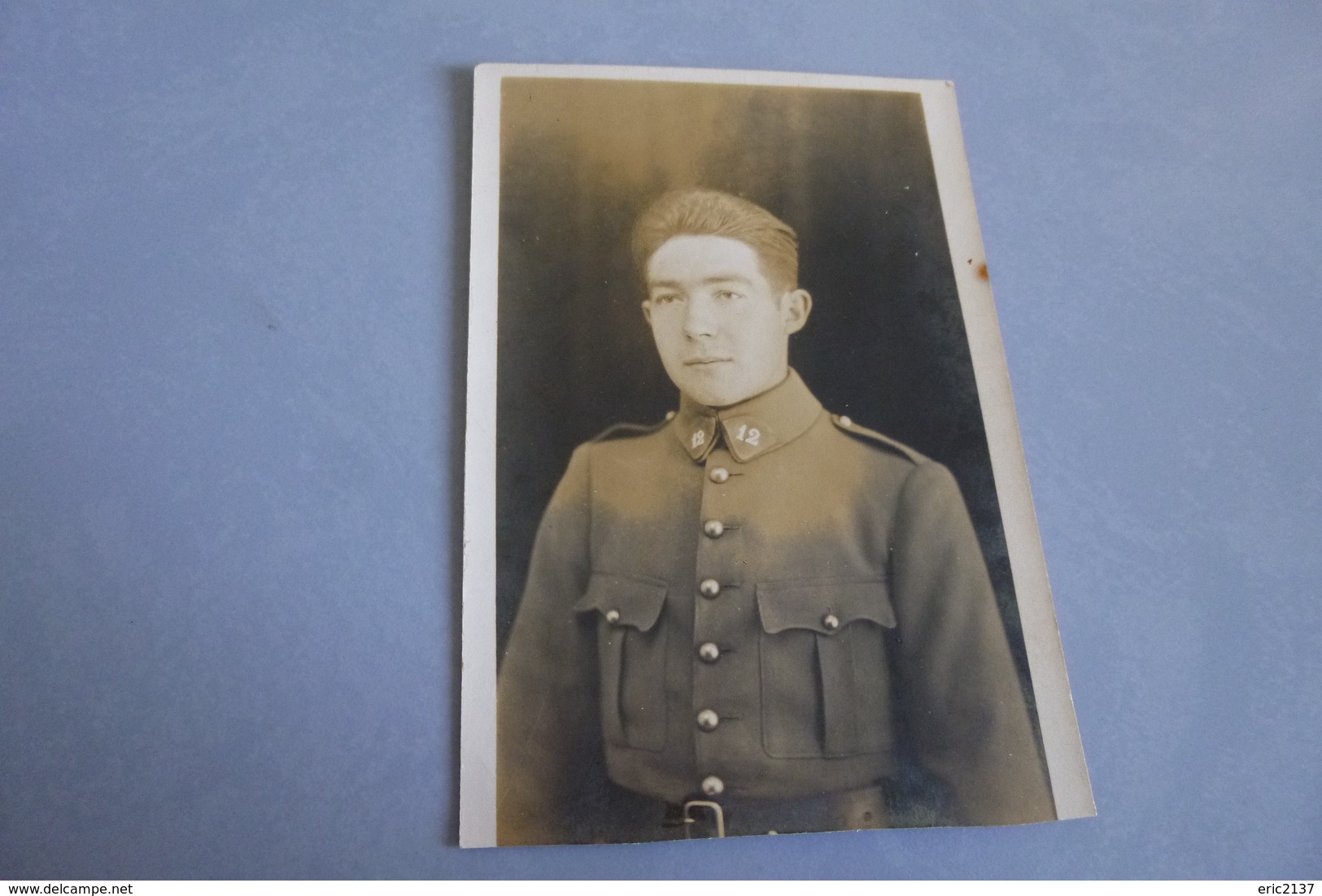 BELLE CARTE PHOTO ...SOLDAT EN UNIFORME ..12E GENIE ..COBLENCE 1924 ???? - Uniformen