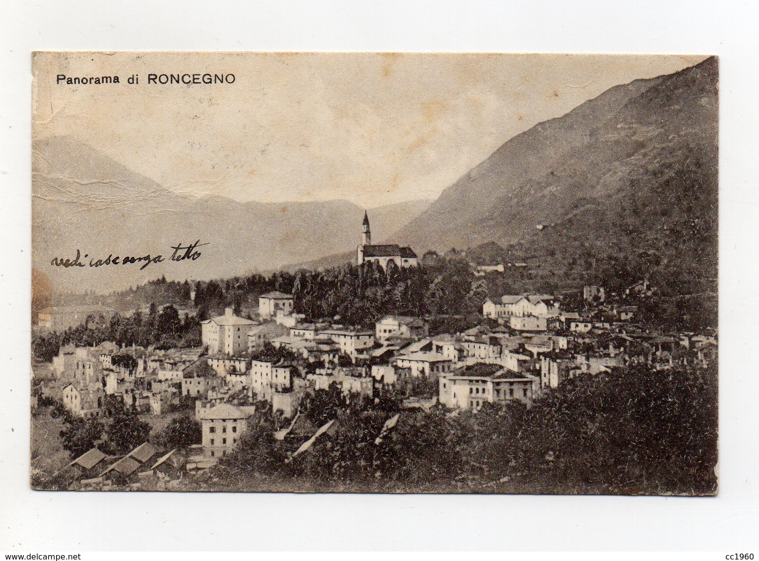 Roncegno - (Trento) - Panorama - Viaggiata Nel 1920 - (FDC18715) - Trento