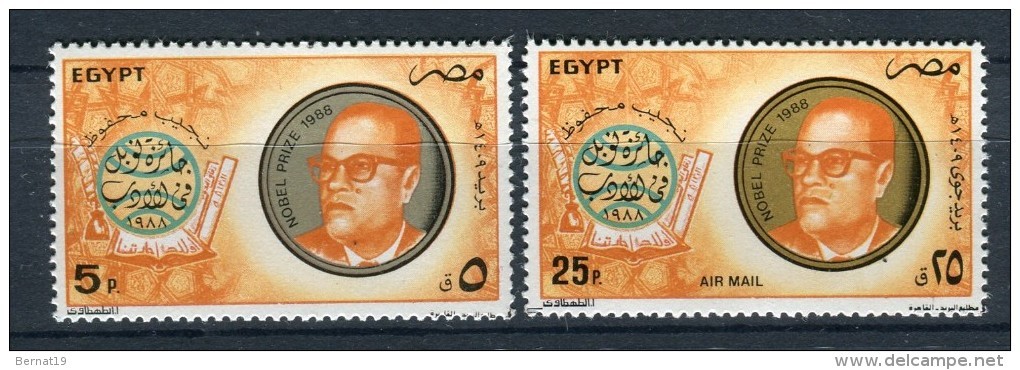 Egipto 1988. Yvert 1365 + A 193 ** MNH. - Posta Aerea