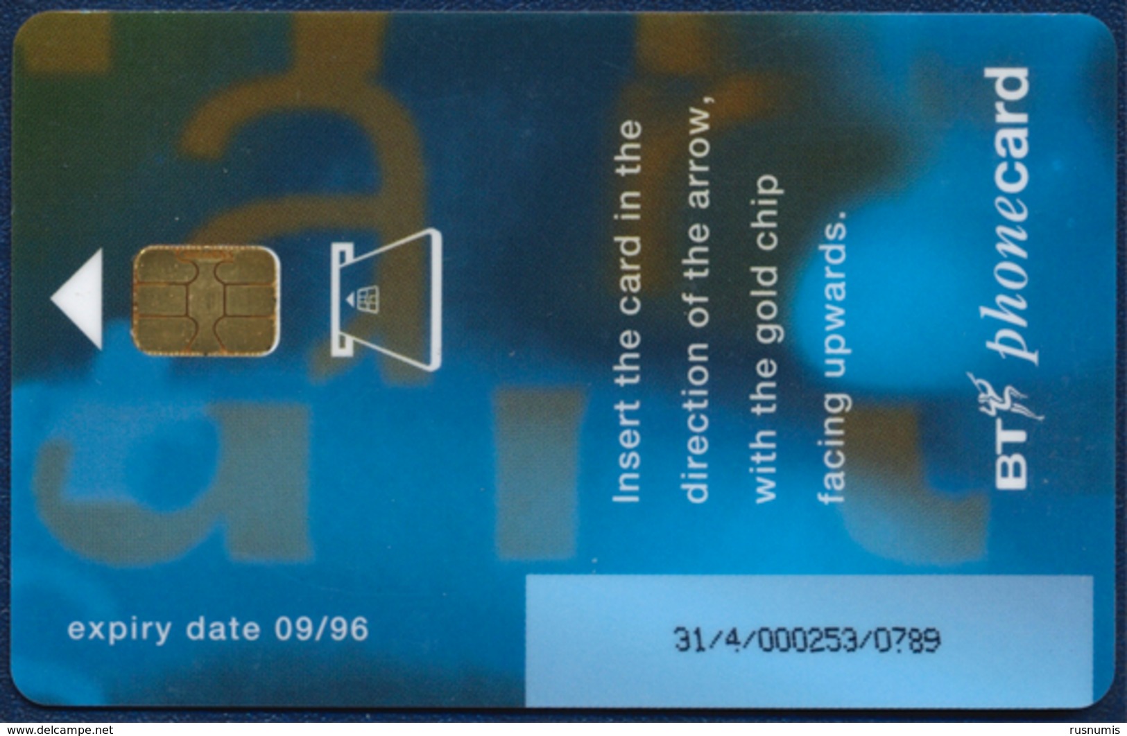 UK - UNITED KINGDOM - BT - BRITISH TELECOM BETA TRIAL PHONECARD £ 2 POUNDS SIEMENS CHIP MODULE Exp. 09.96 VERY GOOD - BT Test & Essais