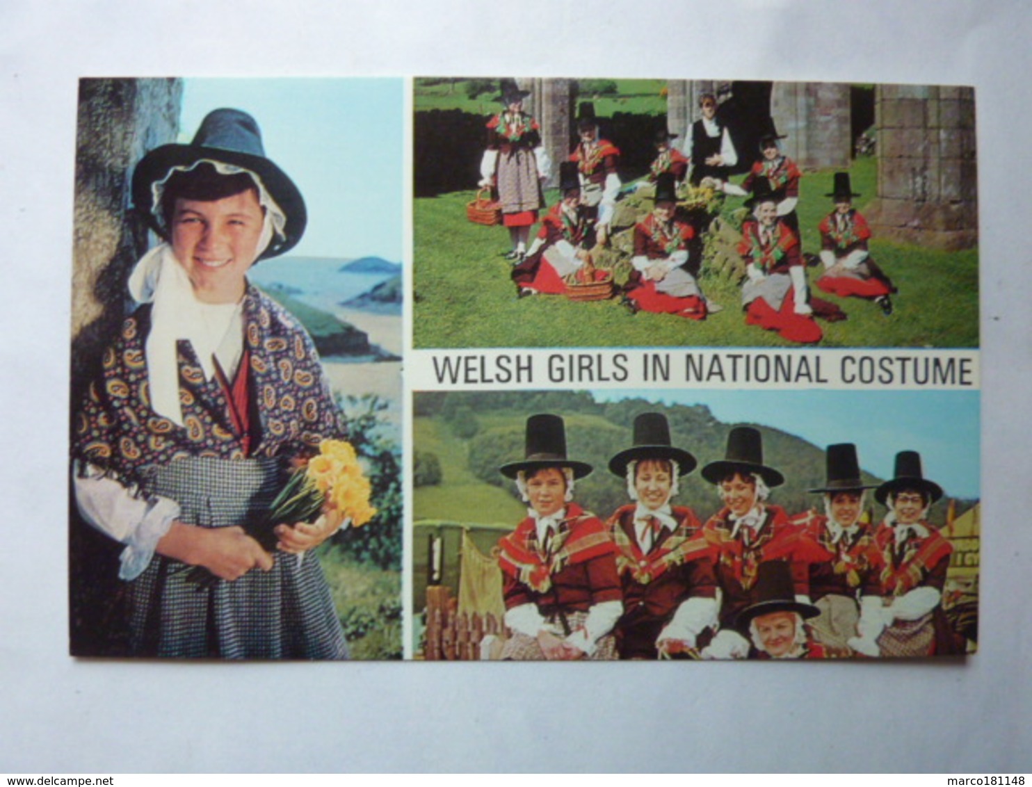 WELSH GIRLS IN NATIONAL COSTUME - Autres & Non Classés