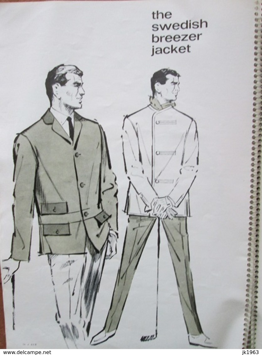 „SIR“ MEN'S INTERNATIONAL FASHION JOURNAL, 1962 No 4