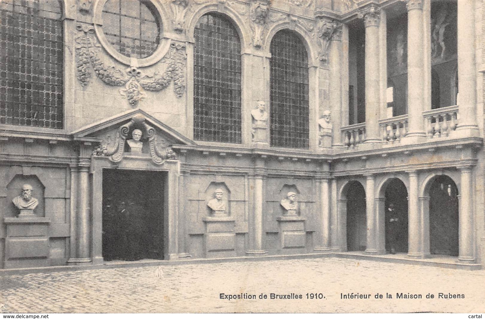 Exposition De BRUXELLES 1910 - Intérieur De La Maison De Rubens - Universal Exhibitions