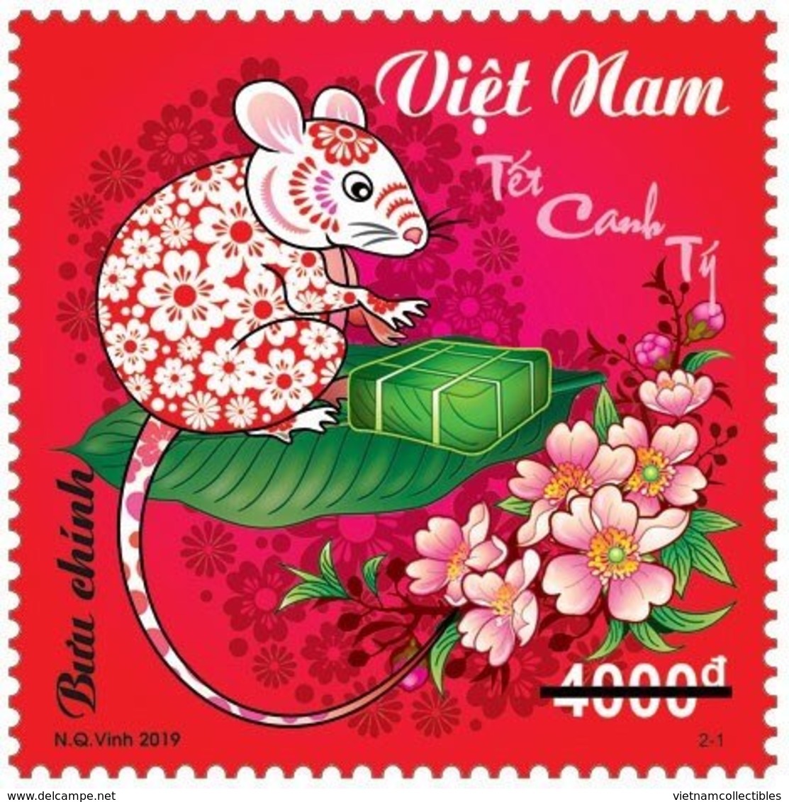 Vietnam Booklet Issued On 8th Of Dec 2019 Inside With 04 MNH Perf Sets Inside : NEW YEAR OF MOUSE 2020 / 2 Photo - Vietnam