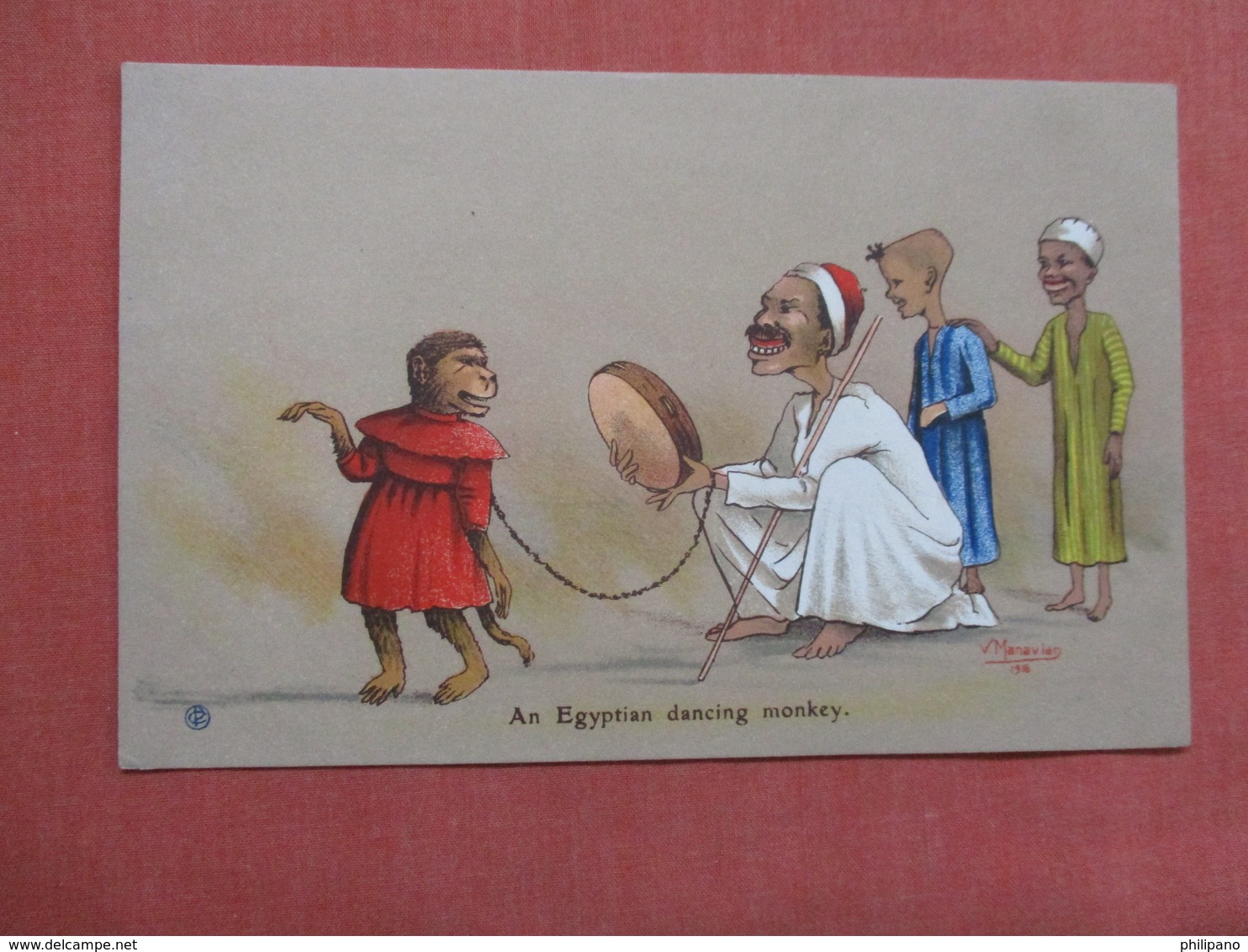 Egyptian Humor   Egyptian Monkey Ref 3754 - Koninklijke Families