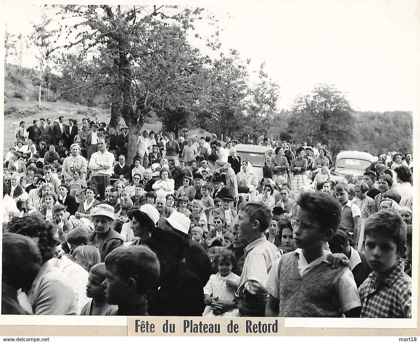 Photo - Fête Du Plateau De RETORD (01) - Massif Du Jura - Années 1960 / 1970 -- Pas Carte Postale - - Unclassified