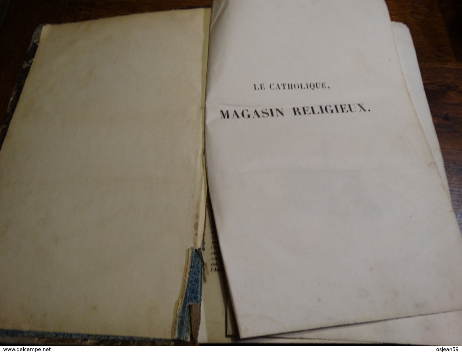 Le Catalogue,magasin Religieux. Année 1845.408 Pages. - Godsdienst