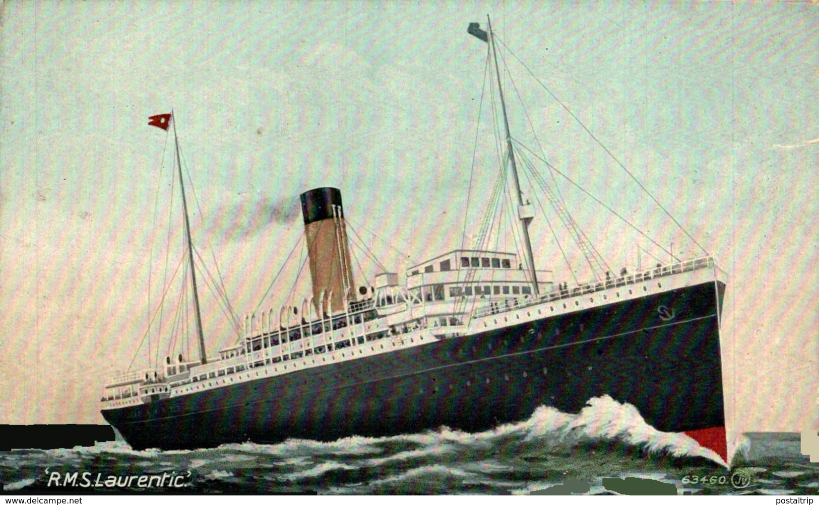 RMS LAURENTIC - Paquebote