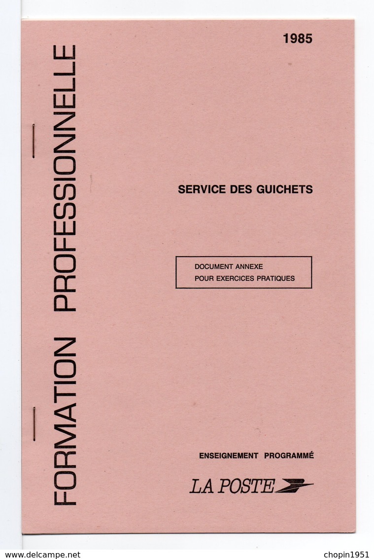 FICTIFS - CARNET DE FORMATION PROFESSIONNELLE 1985 N° FC 7 - Fictifs