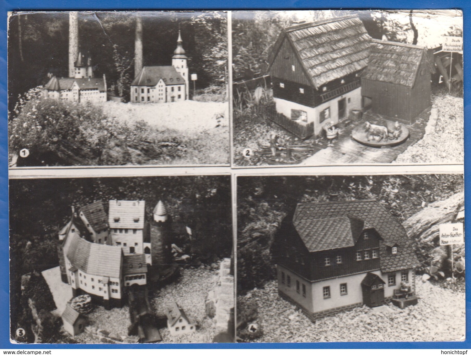 Deutschland; Waschleithe, Grünhain-Beierfeld; Multibildkarte - Grünhain