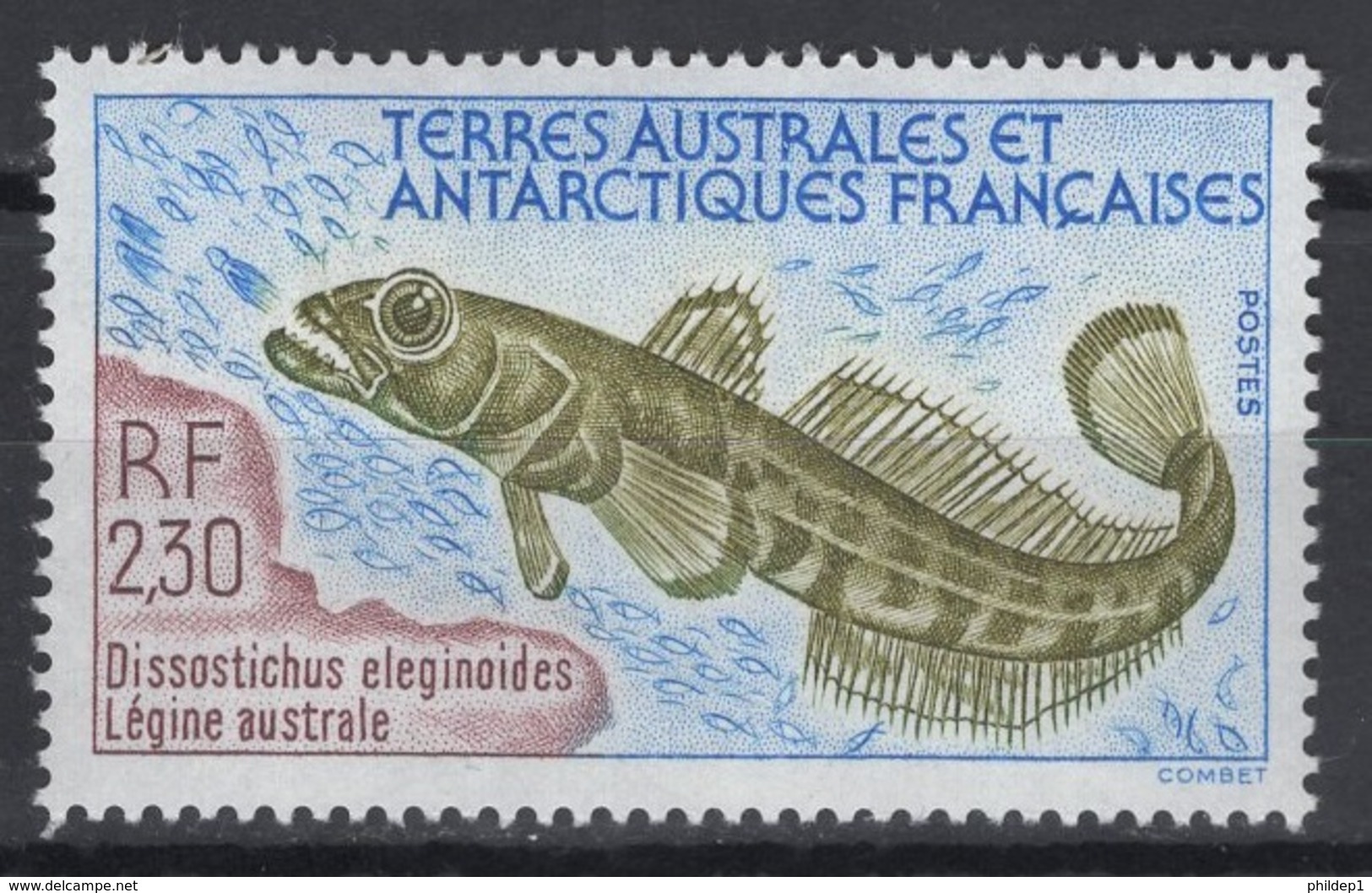 T.A.A.F. 1992 N° Y&T 166 **, MNH, Fraîcheur Postale. Cote Y&T 2020 :  1,25 € - Neufs
