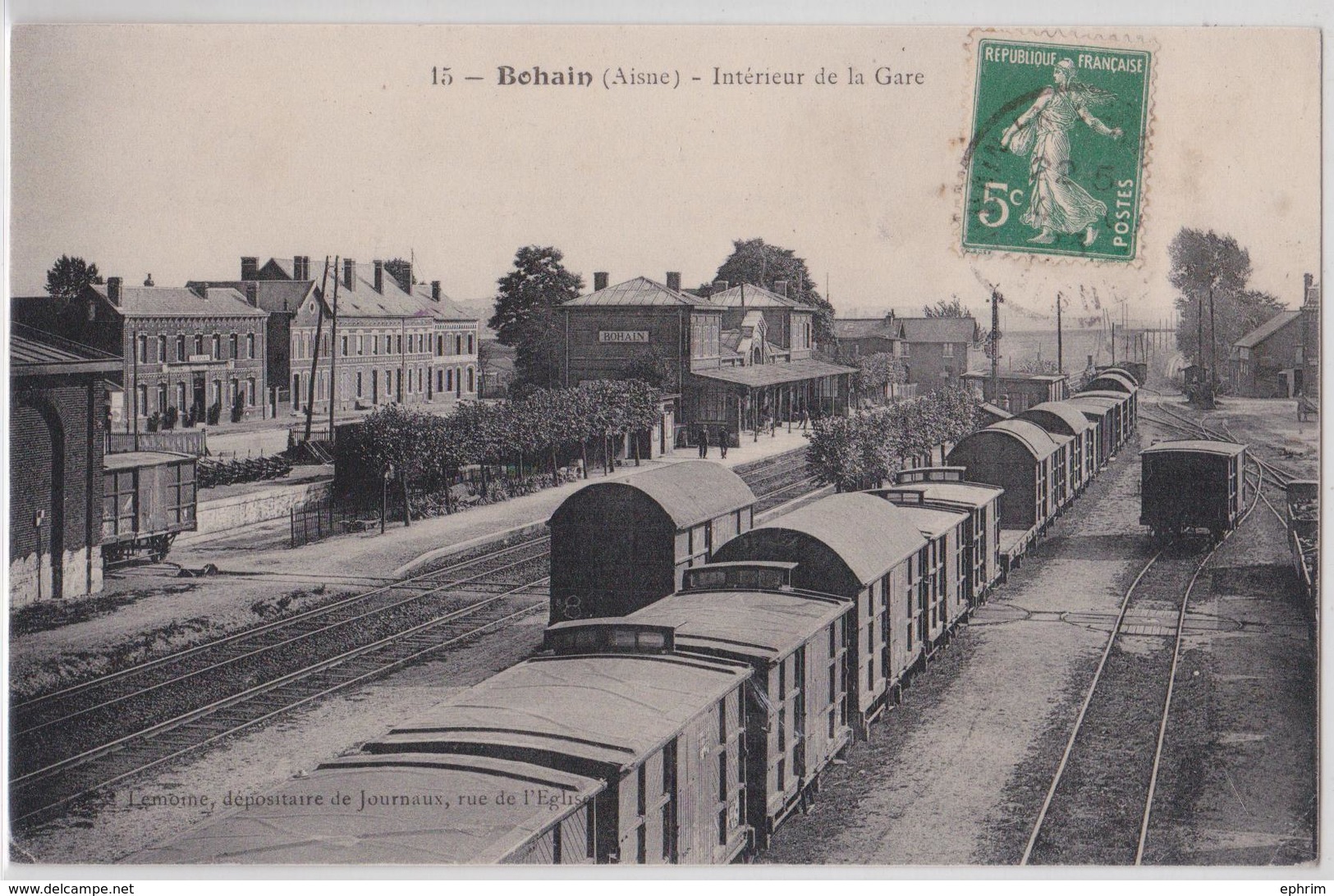 BOHAIN - Intérieur De La Gare - Other & Unclassified