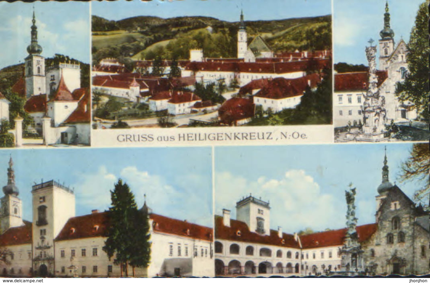 Osterreich  - Postcard Used 1969  -   Heiligenkreuz -  Cistercian Abbey - 2/scans - Heiligenkreuz