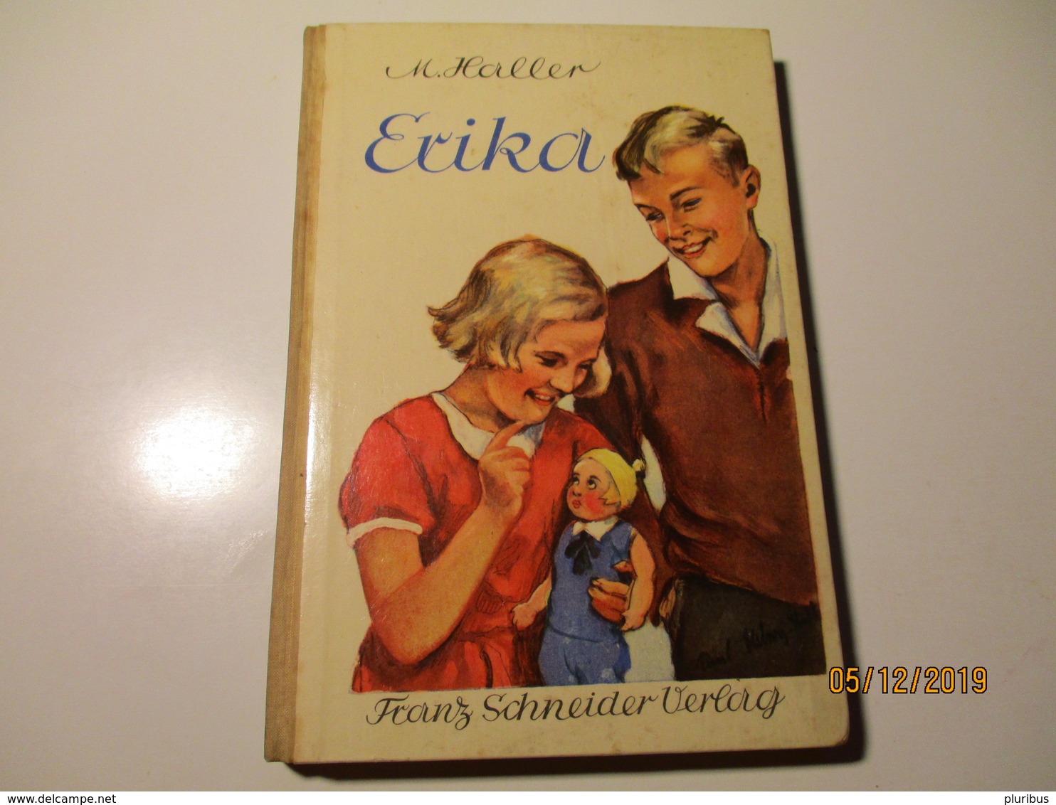 M. HALLER , ERIKA , OLD BOOK , 0 - Alte Bücher
