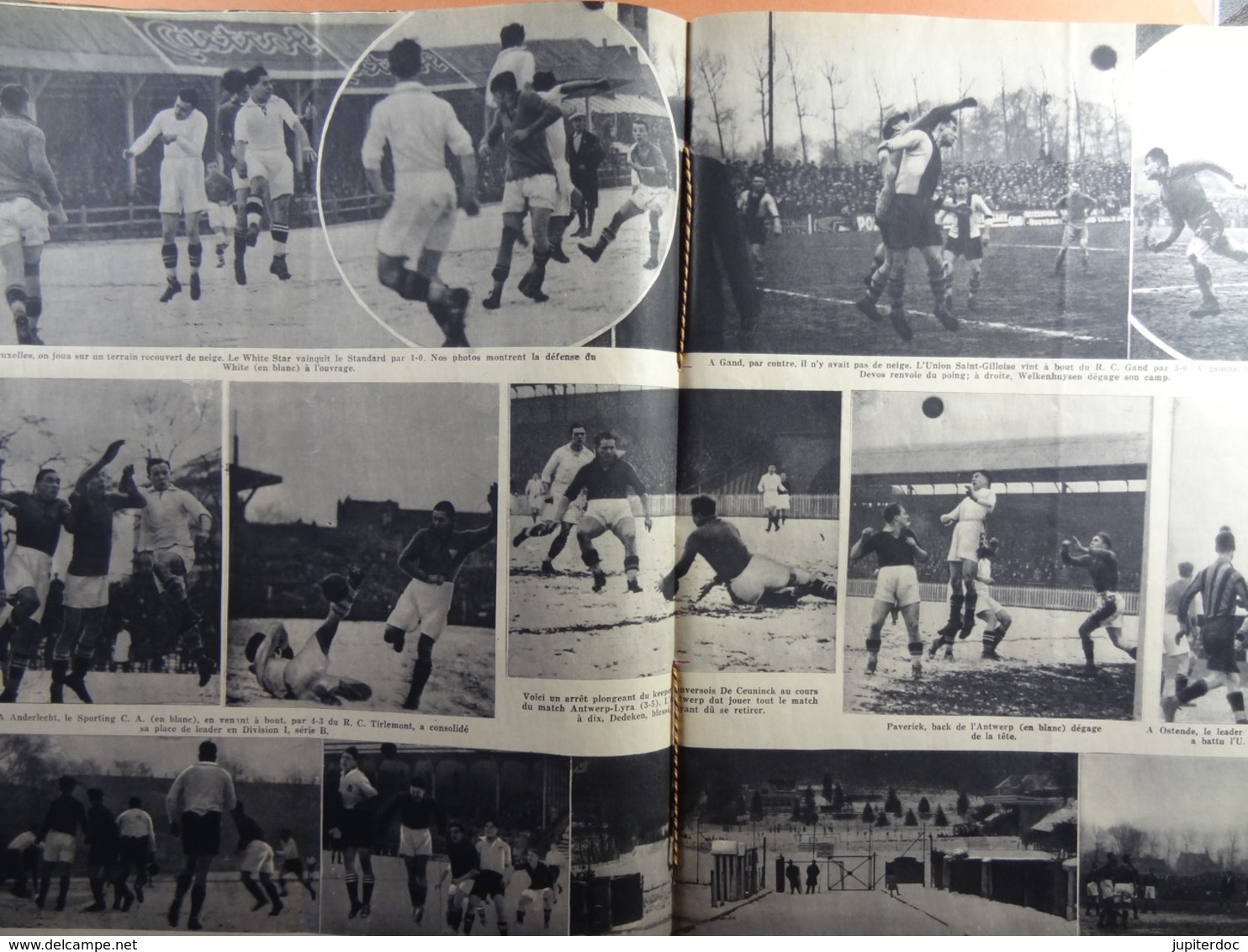 Les Sports Illustrés 1935 N°717 Décès d'Alexis Heusy en course Davidt-Perez Football Anvers Alost Vermassen
