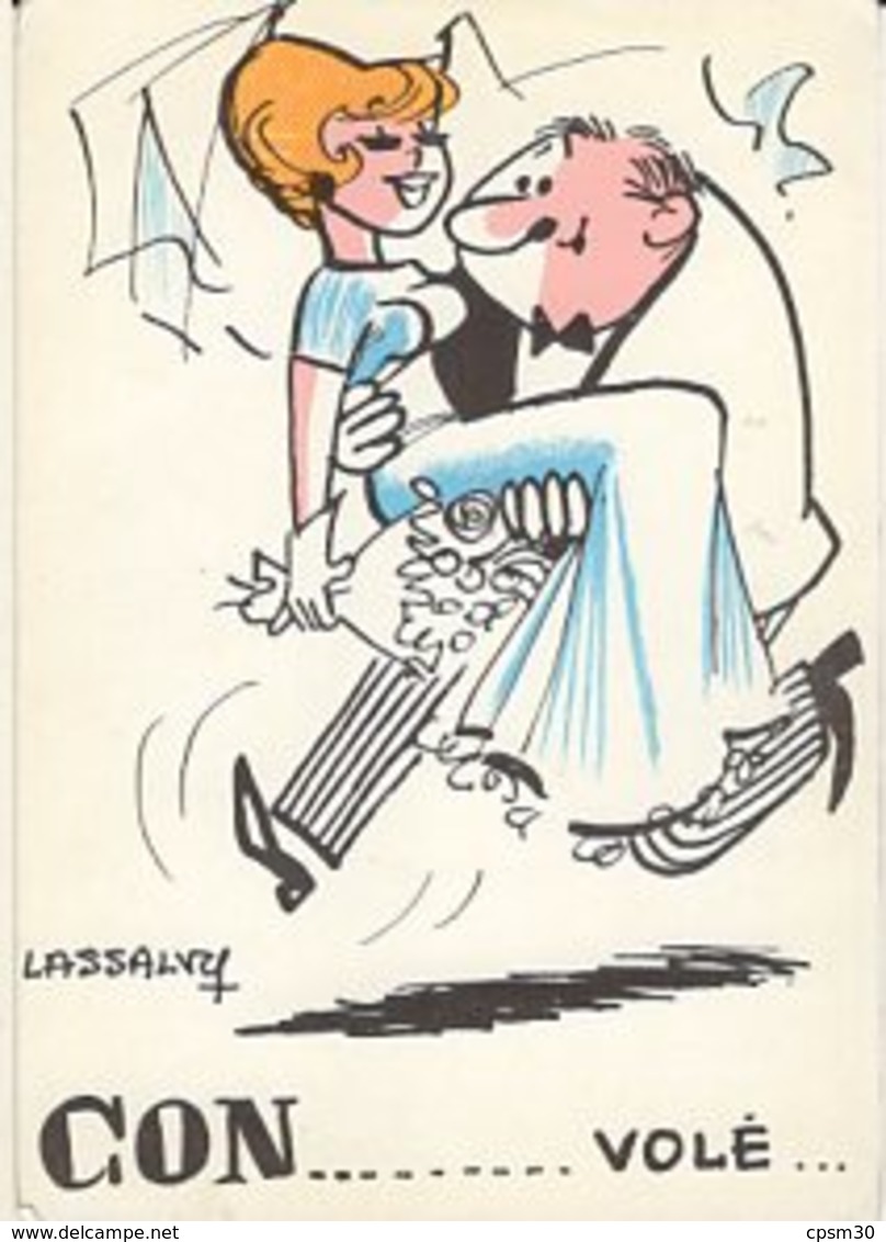 Illustrateur LASSALVY - CON ... VOLE - CP SANS N° - Lassalvy