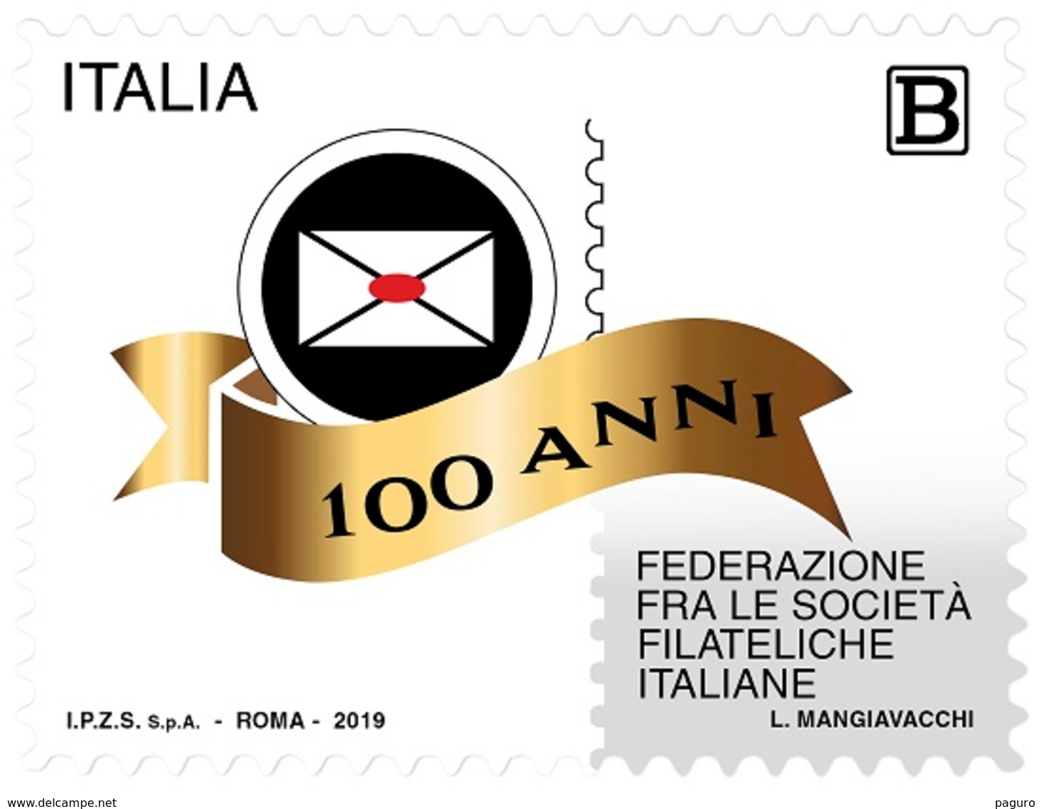 Italia Repubblica 2019 Federazione Fra Le Società Filateliche Italiane Euro 1,10 MNH** Integro - 2011-20:  Nuevos