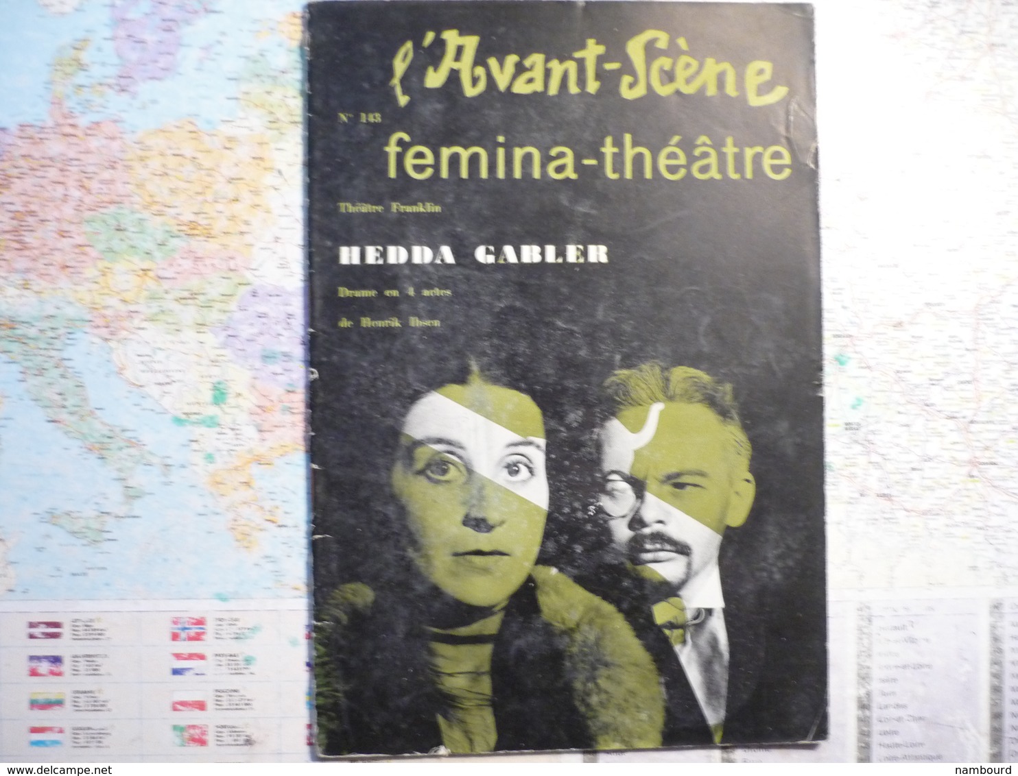 L'Avant-Scène Femina-Théâtre lot de 29 numéros consécutifs N°142 à 170 Années 1956-1958