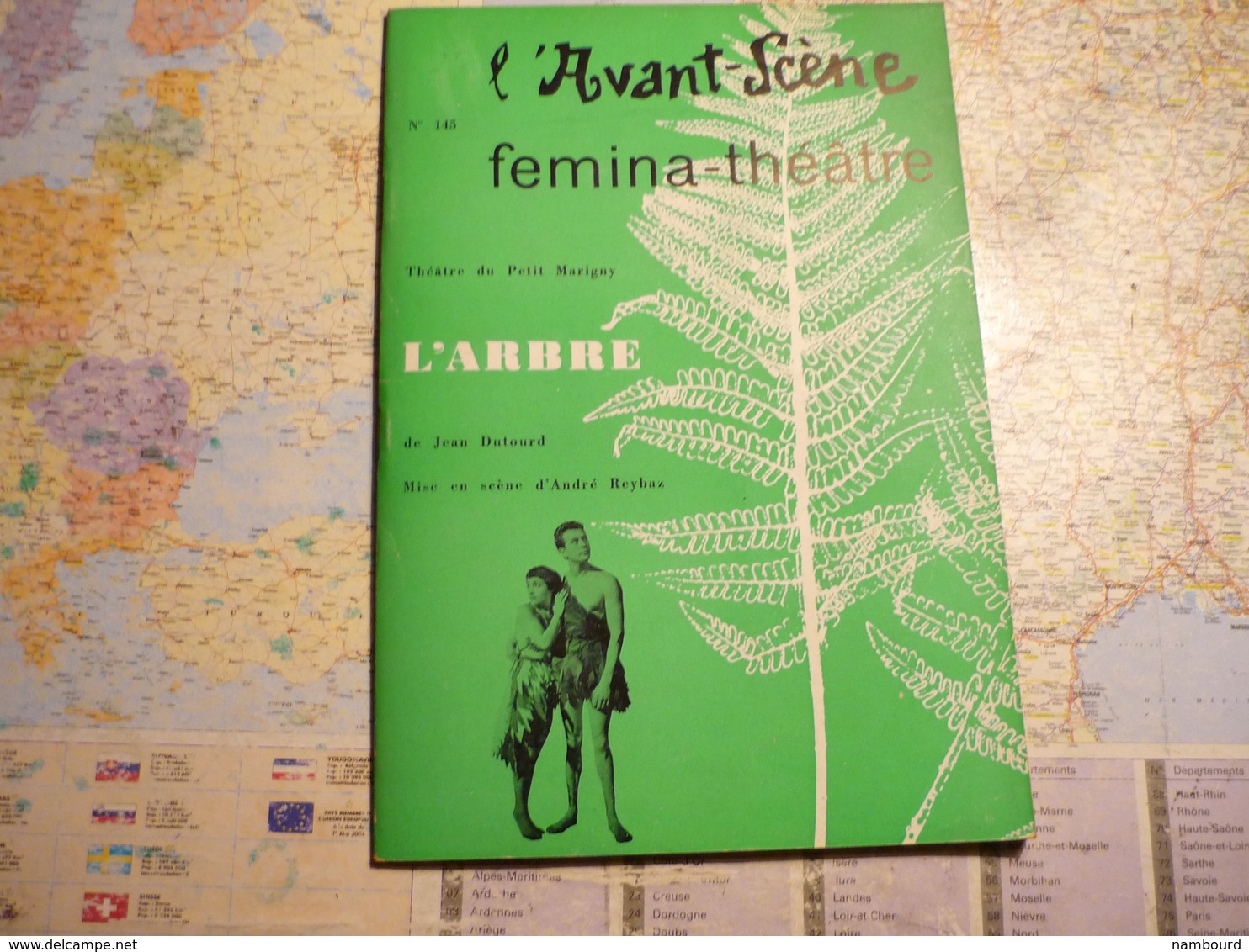 L'Avant-Scène Femina-Théâtre lot de 29 numéros consécutifs N°142 à 170 Années 1956-1958